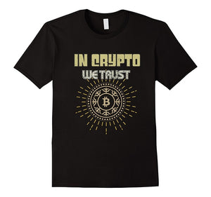 In Crypto We Trust T-Shirt 2018