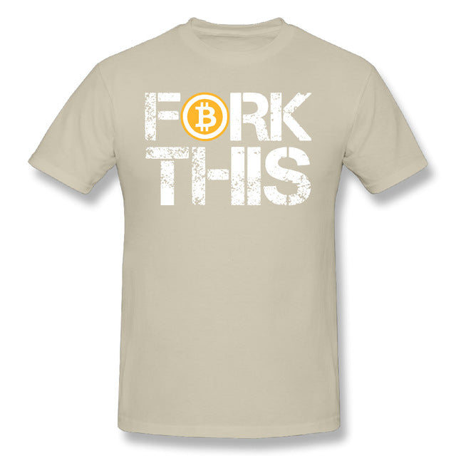 Fork This - Bitcoin Crypto Currency Tees