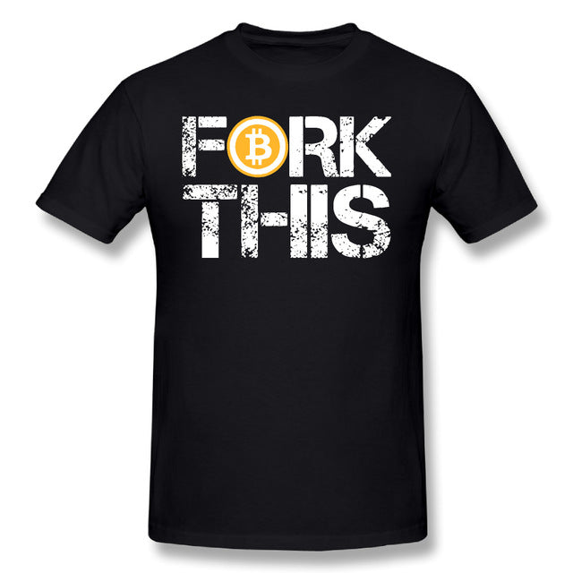 Fork This - Bitcoin Crypto Currency Tees