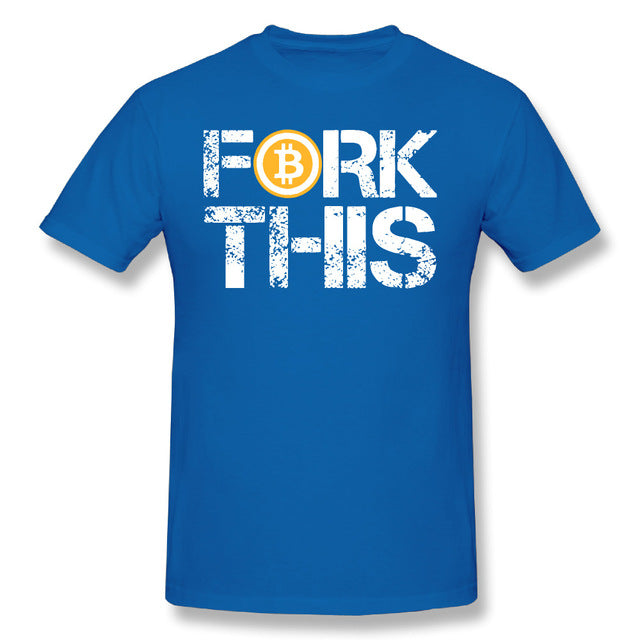 Fork This - Bitcoin Crypto Currency Tees