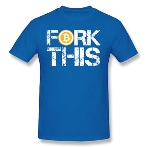 Fork This - Bitcoin Crypto Currency Tees