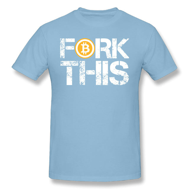 Fork This - Bitcoin Crypto Currency Tees