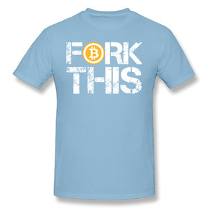 Fork This - Bitcoin Crypto Currency Tees