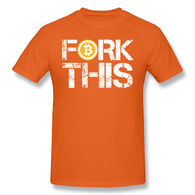 Fork This - Bitcoin Crypto Currency Tees