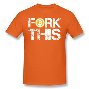 Fork This - Bitcoin Crypto Currency Tees