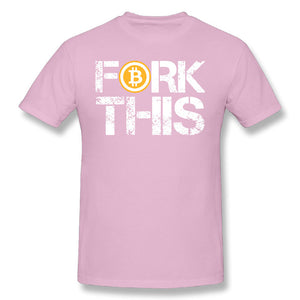 Fork This - Bitcoin Crypto Currency Tees