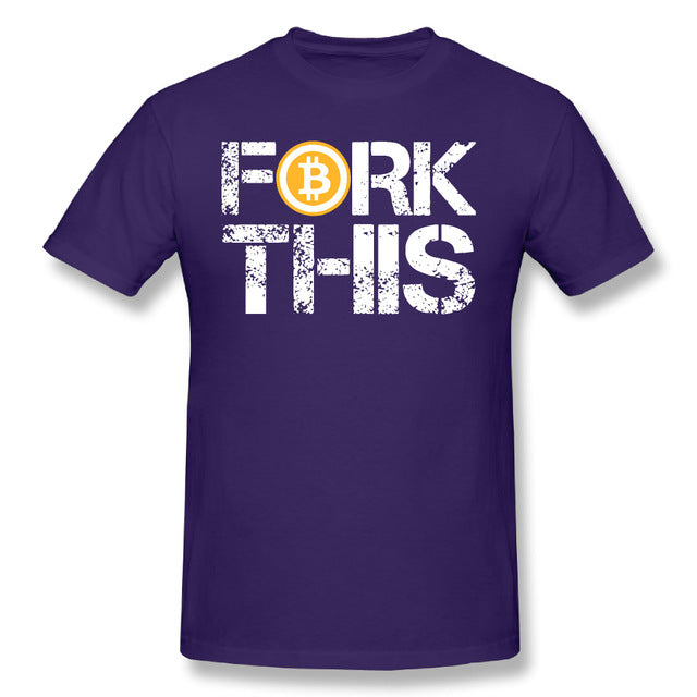 Fork This - Bitcoin Crypto Currency Tees