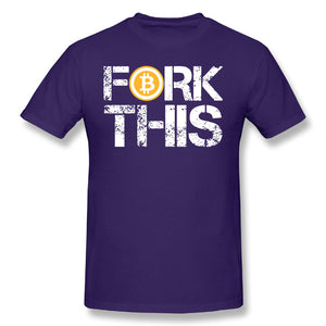 Fork This - Bitcoin Crypto Currency Tees