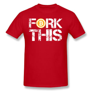 Fork This - Bitcoin Crypto Currency Tees