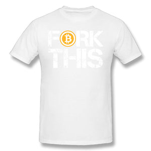 Fork This - Bitcoin Crypto Currency Tees
