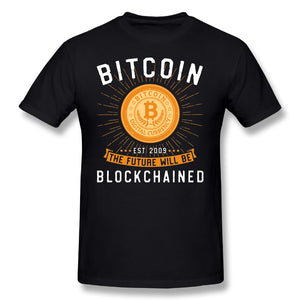 Bitcoin The Future Will Be Blockchained T-Shirt