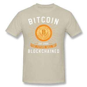 Bitcoin The Future Will Be Blockchained T-Shirt