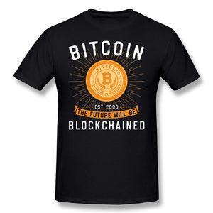 Bitcoin The Future Will Be Blockchained T-Shirt