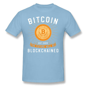 Bitcoin The Future Will Be Blockchained T-Shirt