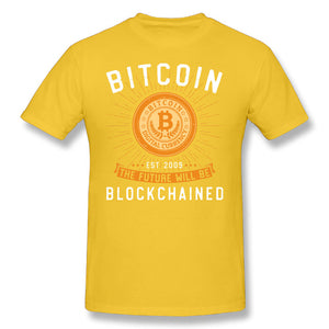 Bitcoin The Future Will Be Blockchained T-Shirt