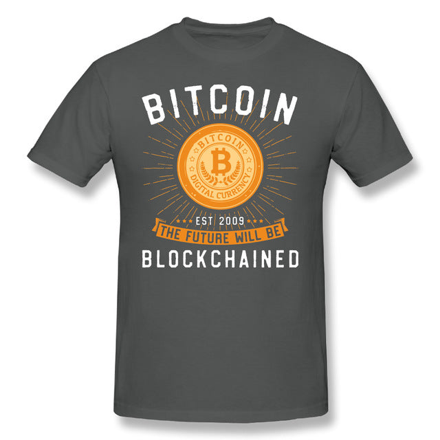 Bitcoin The Future Will Be Blockchained T-Shirt