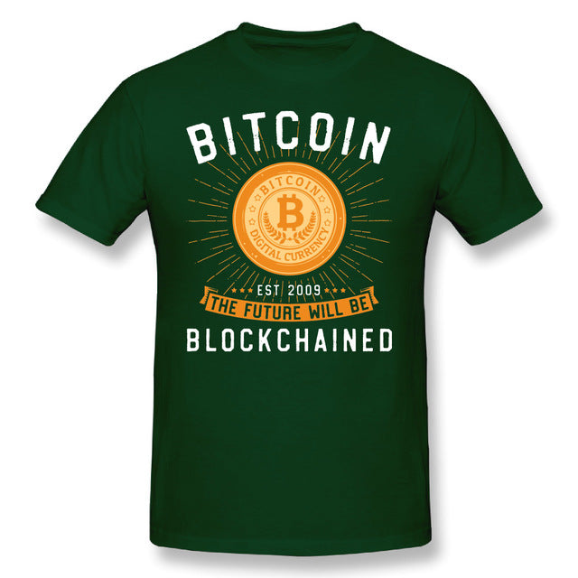 Bitcoin The Future Will Be Blockchained T-Shirt