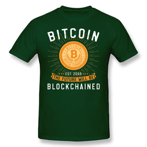 Bitcoin The Future Will Be Blockchained T-Shirt