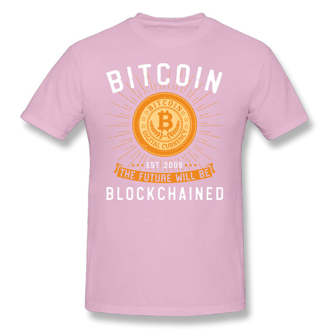 Bitcoin The Future Will Be Blockchained T-Shirt
