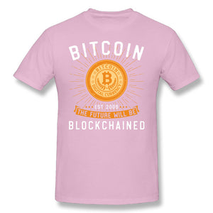 Bitcoin The Future Will Be Blockchained T-Shirt