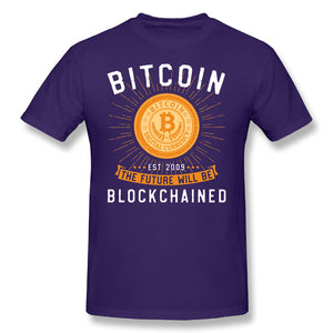 Bitcoin The Future Will Be Blockchained T-Shirt