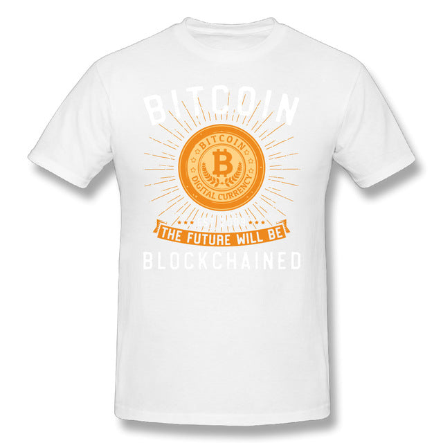 Bitcoin The Future Will Be Blockchained T-Shirt