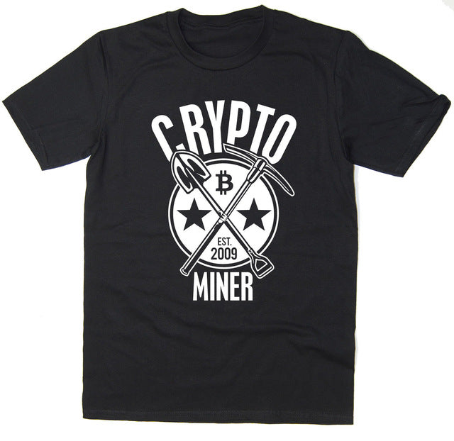 2018 Hot sale Crypto Miner T-Shirt