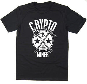 2018 Hot sale Crypto Miner T-Shirt
