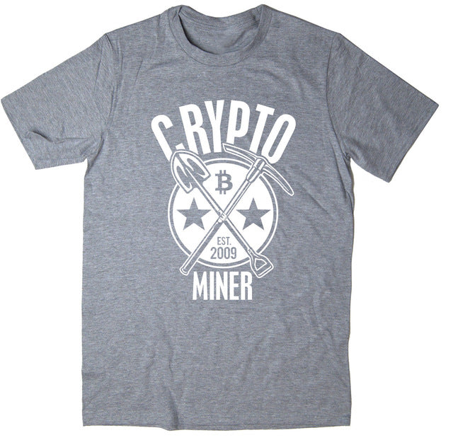 2018 Hot sale Crypto Miner T-Shirt